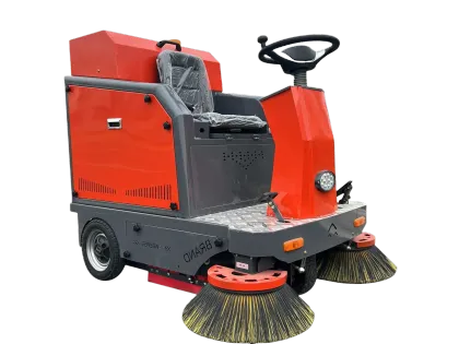 Road Sanitation operation sweeping robot