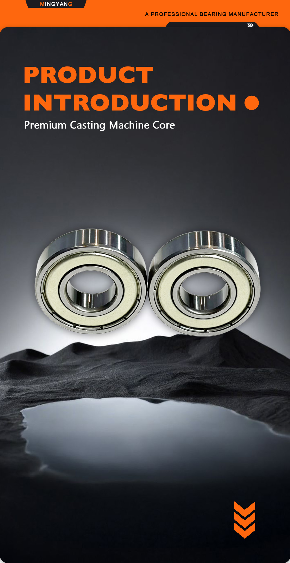6001‑ZZ Metal Shielded Deep Groove Ball Bearing X