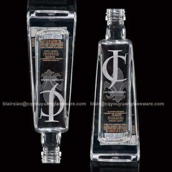 Special Square 50ml Small Tequila Glass Bottle