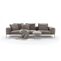 Flexform Lifesteel Schnittsofa 3-Sitzer-Version