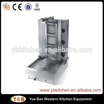 Doner Kebab Machine/3 Burners Stainless Steel Gas Doner Kebab Machine