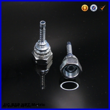 Carbon steel straight BSP hydraulic fitting