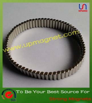 Small strong neodymium magnets magnetized diametrically