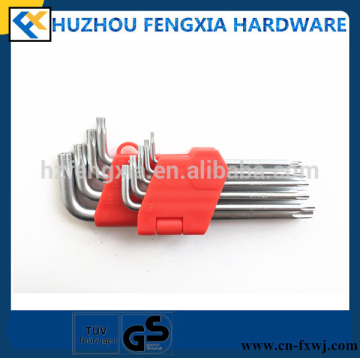 FX04027 9PCS High Quality Torx Hex Key Wrench Set