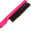 1 Pc PP Handle Natural Boar Bristle Hair Brush Fluffy Comb Hairdressing Barber