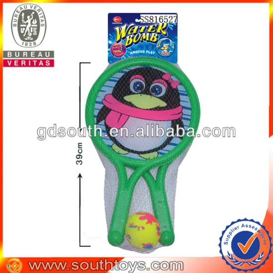 PVC beach rackets water toy