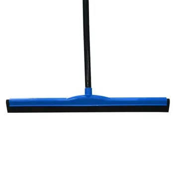 Factory Direct 18-22 Inch Plastic Blue EVA Double Foam Soft Floor Squeegee for Bathroom Cleaning