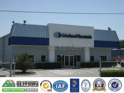 PEB steel frame shopping mall, supermarket