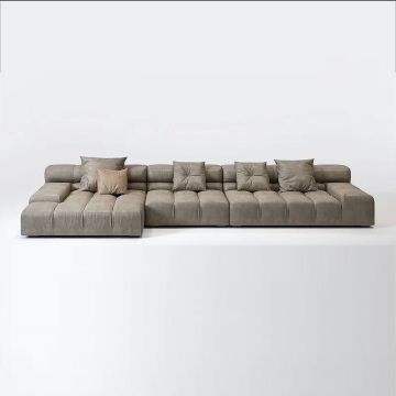 Tufty Time Minimalist Frosted Stoff Ecksofa