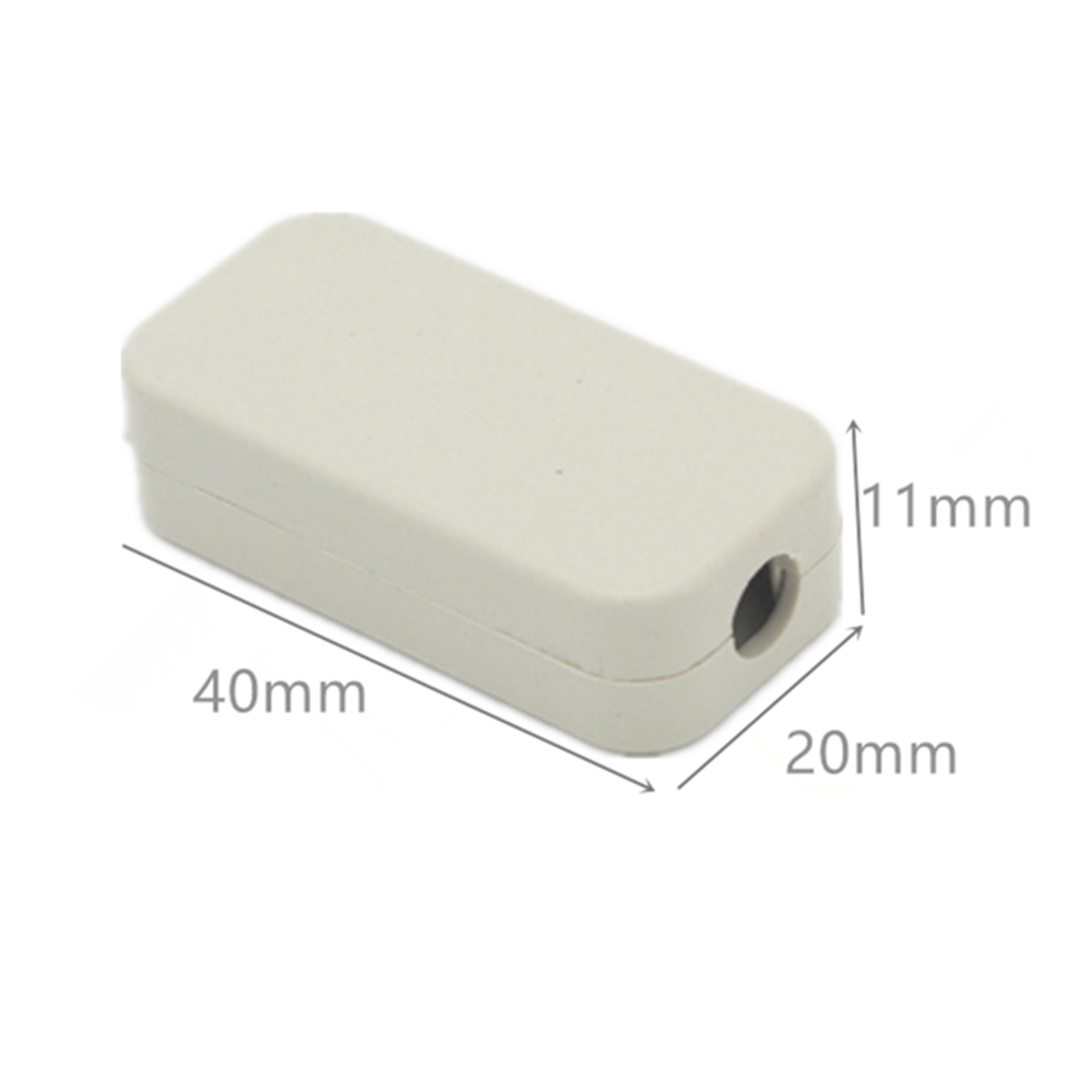 1pcs New Plastic Electronic Project Box Enclosure Instrument Case DIY 40x20x11mm Wire Junction Boxes