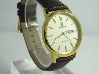 Gold men watch stainless steel watch boss watch