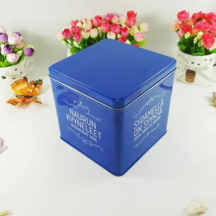 Chinese Alibaba manufacturer custom packing the tin box company