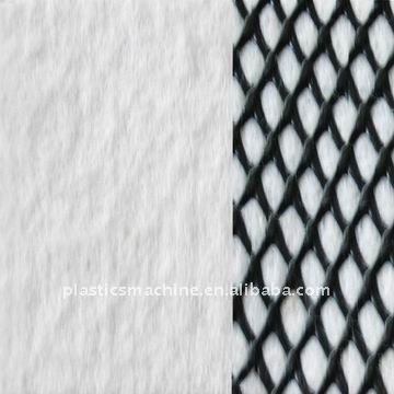 Net laminated with non-woven cloth machine