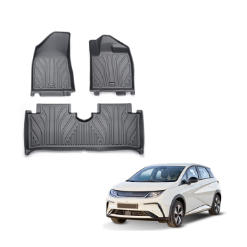Waterproof Non Slip TPE Car Foot Pad Carpet Matkar 3D 5D Lantai Tikar Untuk ByD Dolphin