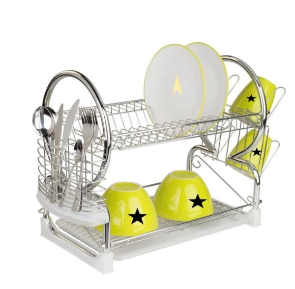 Fashion Design 2 Tier Dish Drainer