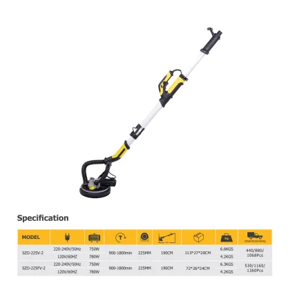 SZ0-225F-2A Automatic High Efficiency Drywall Sander