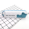 Custom school office transparent mesh pencil case