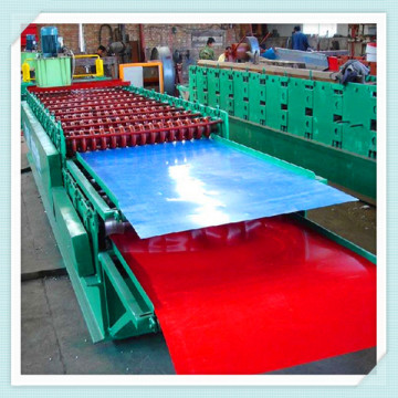 850-840 corrugated roofing double deck roll forming machine