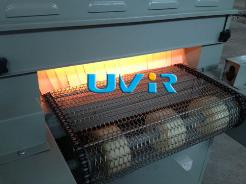 Infrared Tunnel for heating Chinese medicinal herb