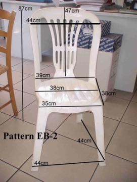 Bistro Chair Covers Pattern EB-2