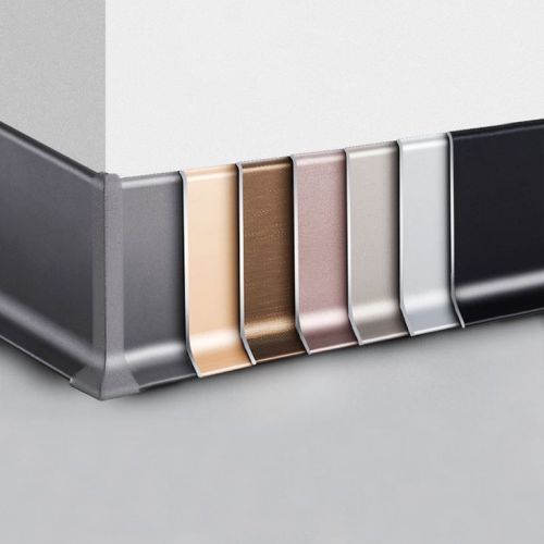 Прецизионные экструдированные алюминиевые плинтусы