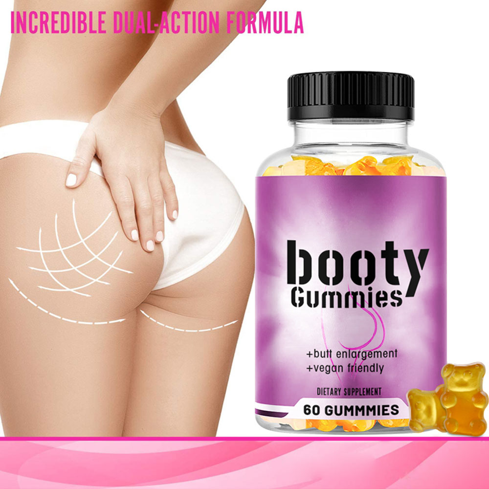 OEM/ODM Natural Vegan Friendly butt enlargement gummies klw gummies for butt and hip enlargement