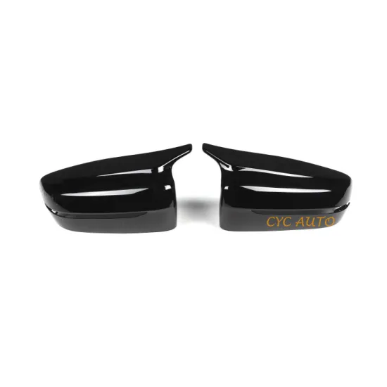 Side Tuning Parts M LOOK Rearview Mirror Cover ABS Gloss Black for BMW 3 Series G20 G28 LHD 2019-2020