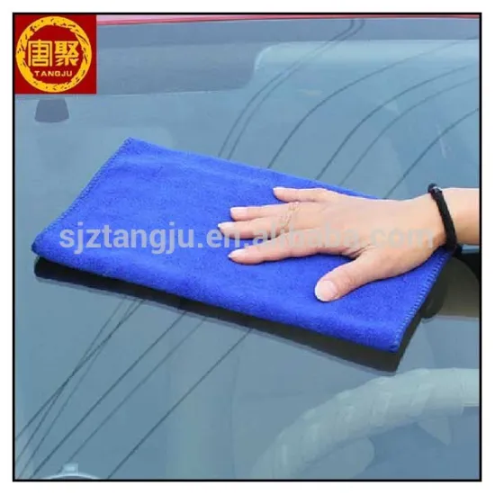 High quality drying towel for car windows microfiber waffle weave towel