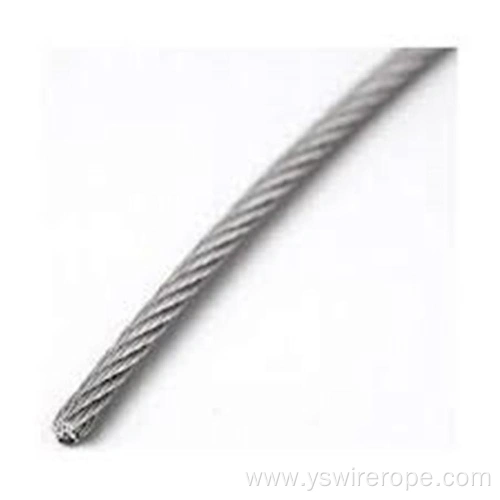 AISI 304 stainless steel wire rope 1x7 1.0mm China Manufacturers ...