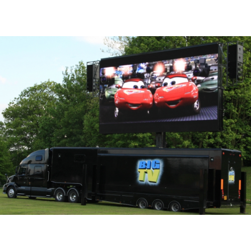 SMD3535 Mobile LED Screen Truck Mounted LED Display