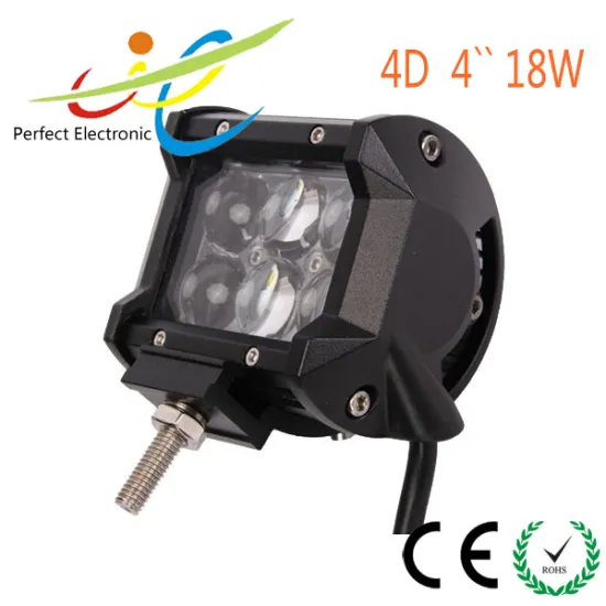 4inch 18W Led Work Lamp Spot 4D Lens CREE Led Chip