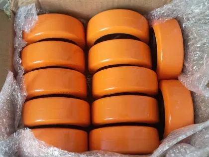 Single PU wheels still forklift spare caster wheels