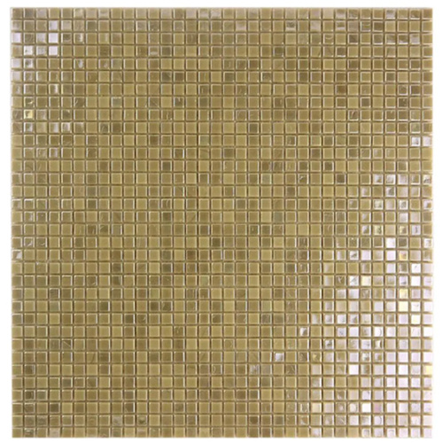 Yellow glass mosaics Kitchen backsplash tiles