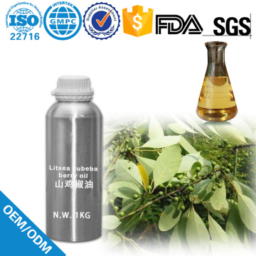 Natural Plant Oil Litsea cubeba berry oil