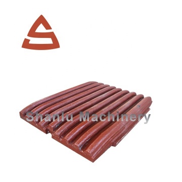 High Manganese Steel Mn13Cr2/Mn18Cr2 Jaw Crusher Plates