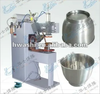 Double head cantilever type pan bottom spot welding machine WL-CD-7K