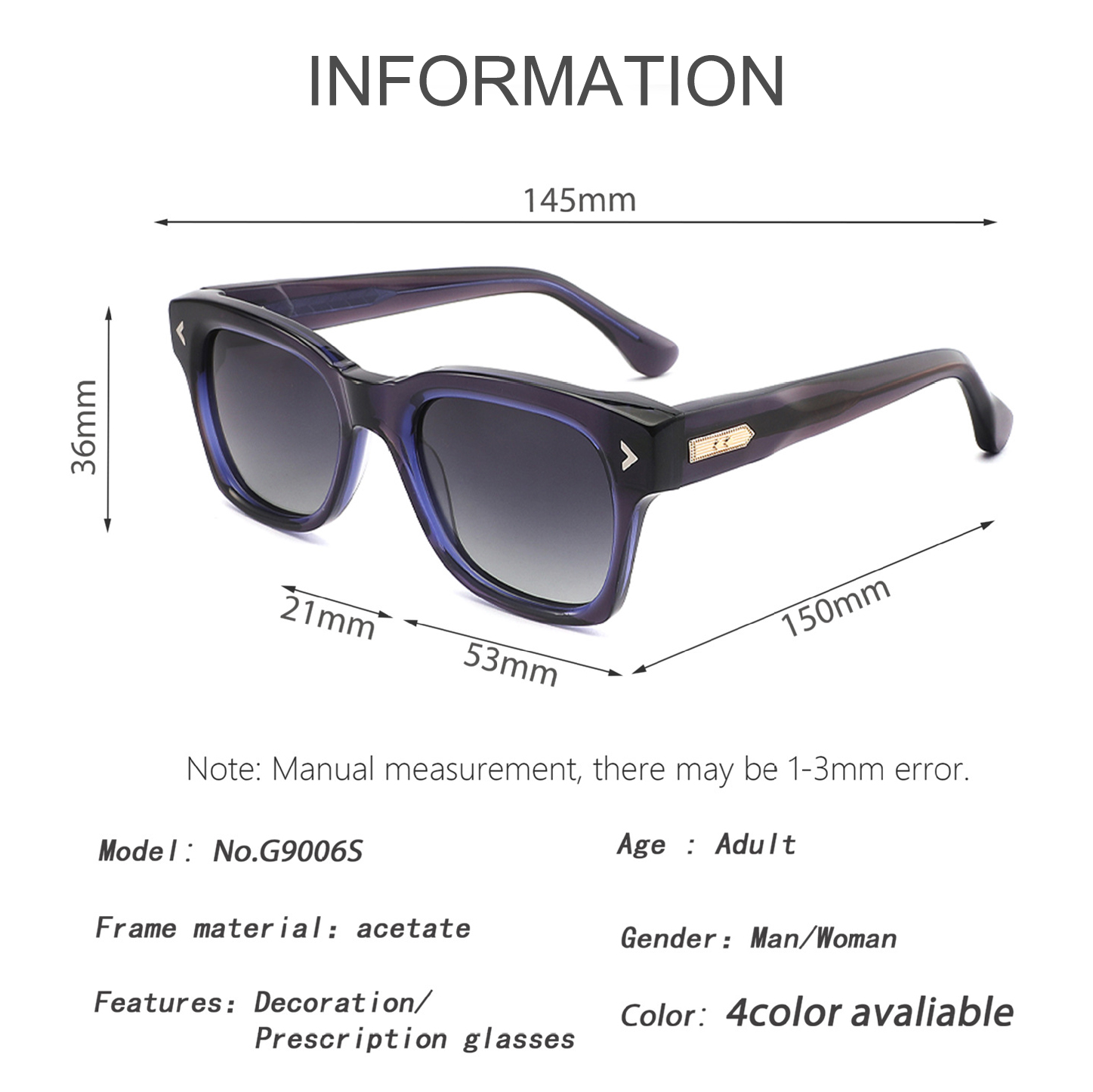 Acetate Sunglasses
