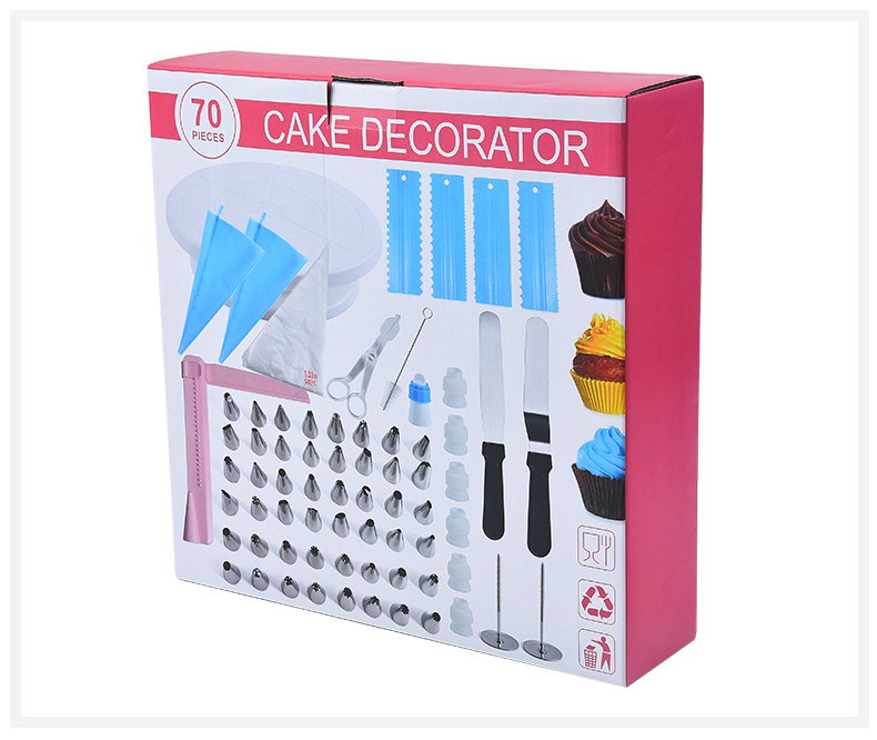 Custom Cake Decorating Kit With Turntable