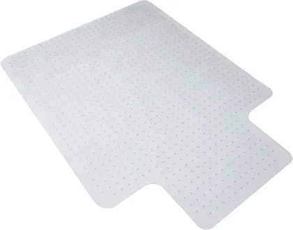 Clear Office Chair Mat with Spikes for Carpet