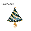 Christmas tree Brooch Colorful Tree Enamel badge pin