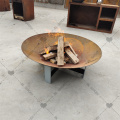 Corten Steel Backyard Patio Fire Bowl للبيع