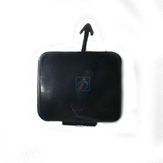 Black Front Bumper Tow Hook Cover for BMW 5 Series E39 525i M54 (Part No. 51118212527)