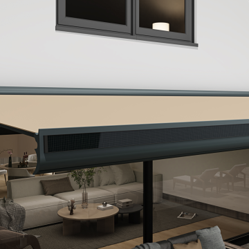 Semi Casette Awnings by KD Awning - Model 4300-40-KD