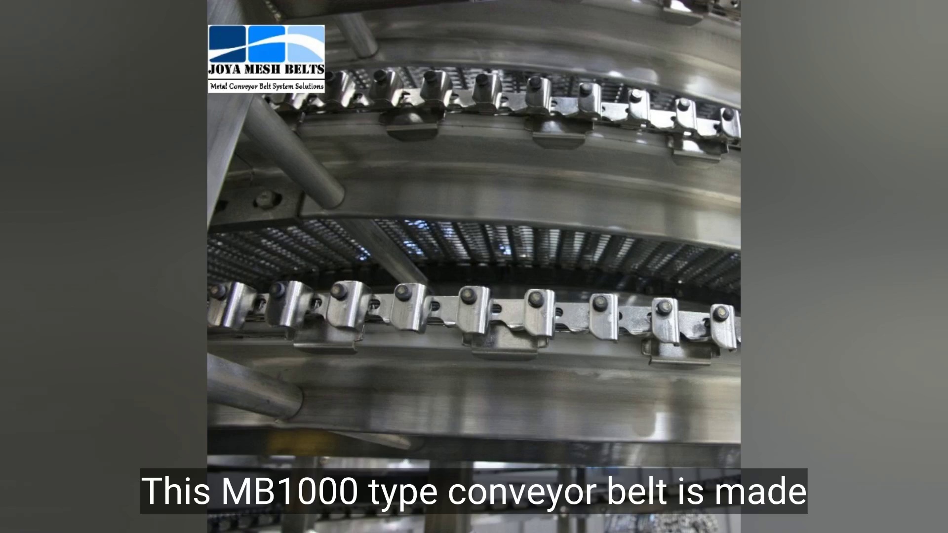 Food Grade Stainless Steel Mesh Belt for Food Industry
