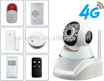 Home security IP cam system with accessories