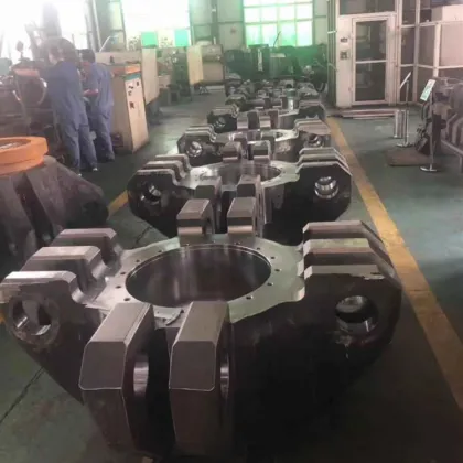 Huanghe Whirlwind Six Cylinder Synthetic Diamond Hydraulic Cubic Press  Diamond press