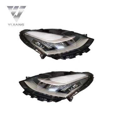 YIJIANG OEM Tesla Model 3 Headlight Car Auto Lighting Systems: Refurbished LED Headlights