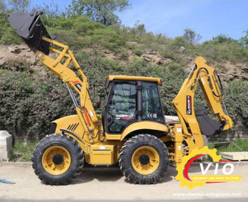 Good quality shanmon 388h backhoe and loader