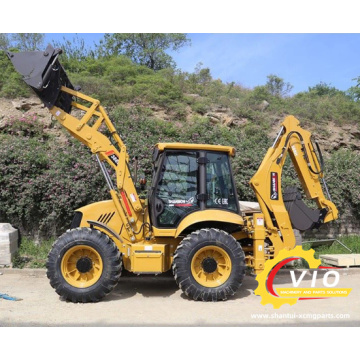 Good quality shanmon 388h backhoe and loader