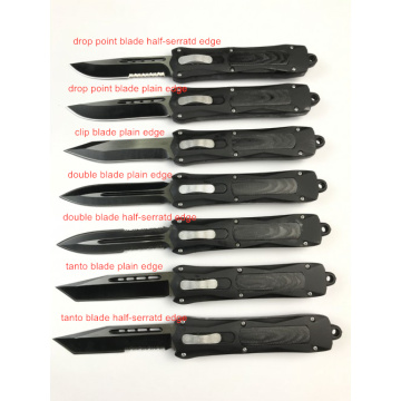 Tactical Sharper Push Button Automatic Knife